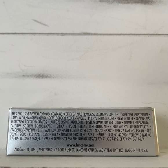 Vintage NIB Lancome Paris Rouge Attraction Lipstick Radiant 7X122 Lasting Impact - Picture 7 of 10